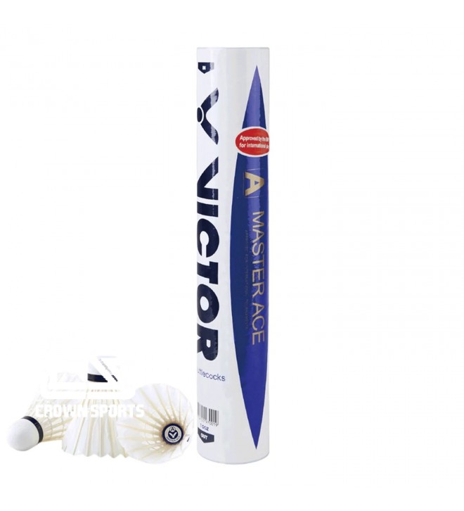 Victor MASTER ACE Badminton Feather Shuttlecocks